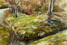 144-Jean-Willmott--'WALSALL-ARBORETUM-STREAM'