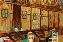 152--Kenneth-Worley--'PORTUGUESE-FISHERMAN'S-HUT'