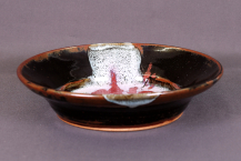 17  Temoku Dish - By Jude Hanly